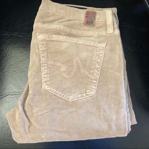 AG Angel Bootcut Corduroy Size 28 X 34 TALL